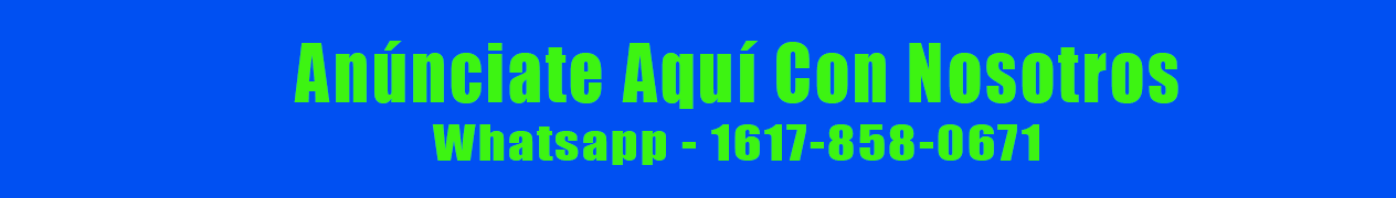 Anuciate con nosotros